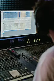 music producer mixing